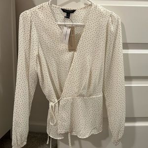 Banana Republic Wrap Blouse